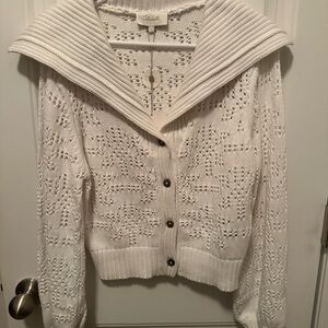 Cleobella Willow Sweater Button-Up Cardigan, NWT